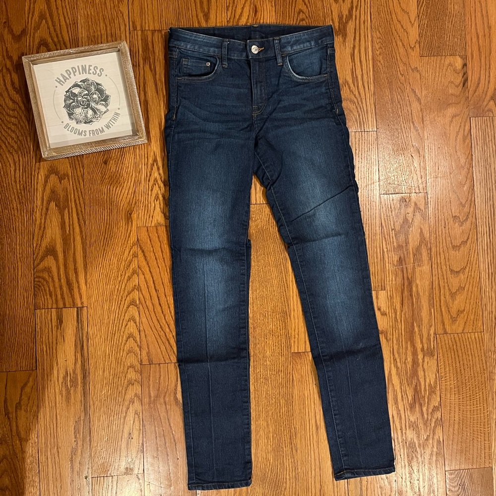 & denim skinny jeans